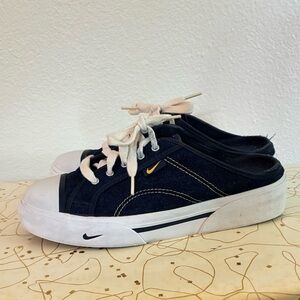 Vintage Y2K Nike Denim Slides